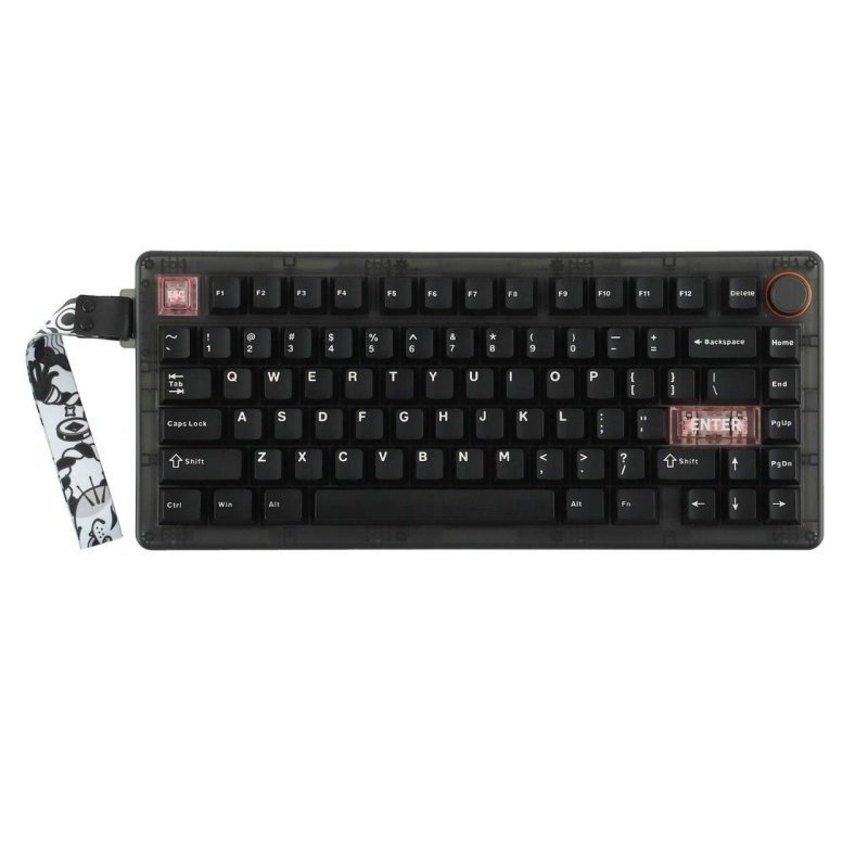 Teclado Mecânico Sem Fio Cidoo Qk75 (Branco ou Preto)