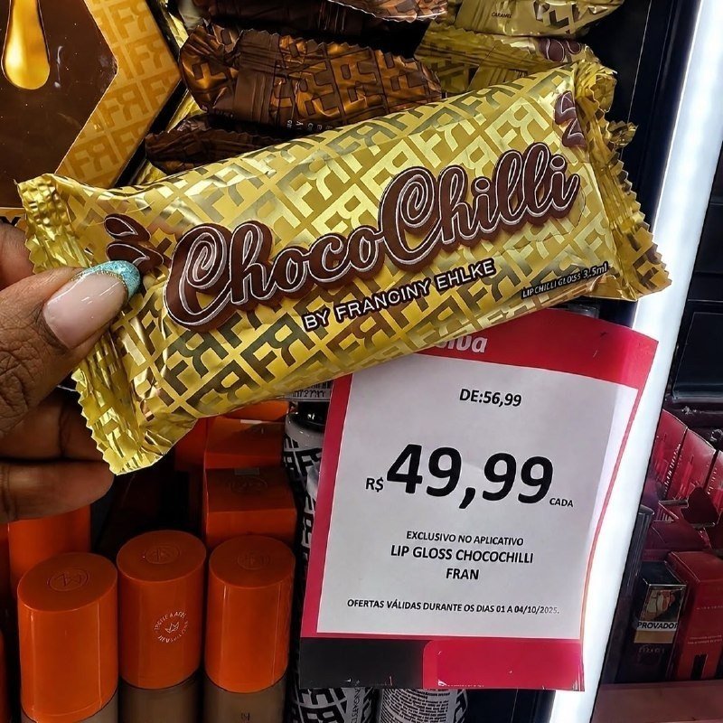 Chocochilli Gloss Fran By Franciny + Frete Grátis