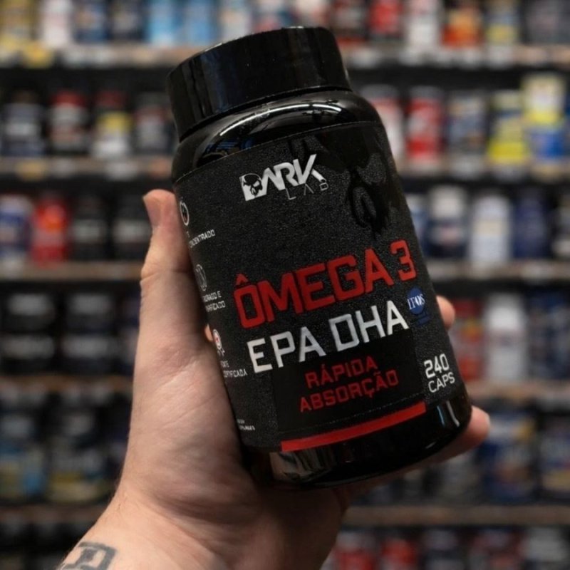 Ômega 3 Epa Dha 240 Cápsulas Dark Lab + Frete Grátis