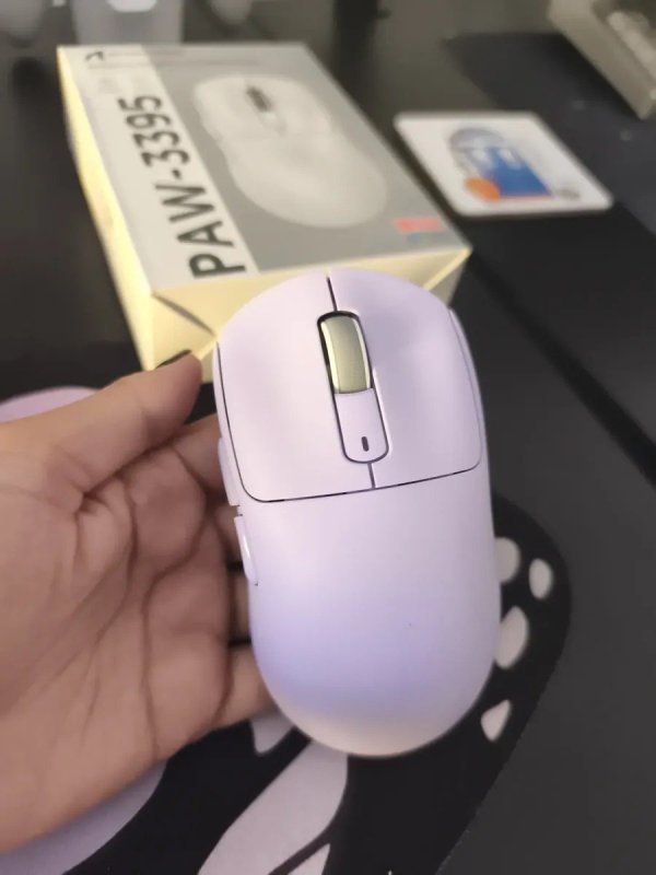 Attack Shark X3 Mouse Gamer 49g Sem Fio 200h 26K DPI RGB