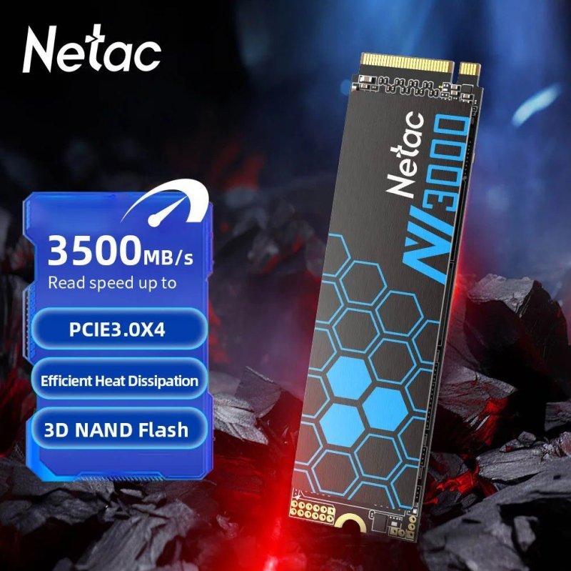 SSD NETAC de 500GB NVME M.2