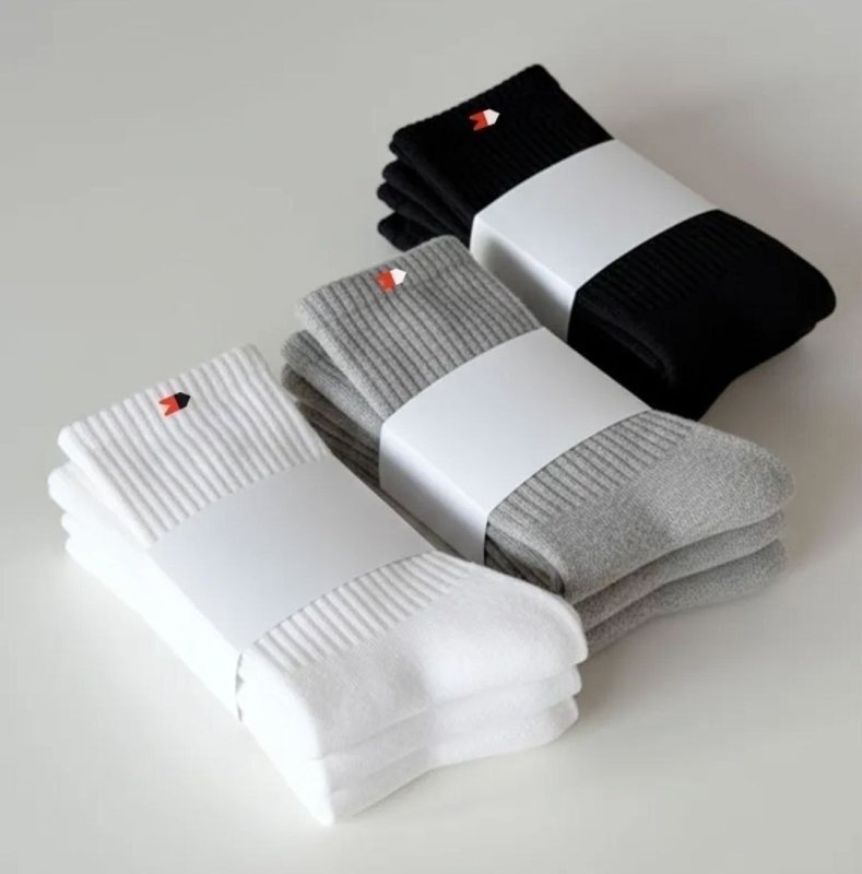 Kit 15 Pares Meias Sport Algodão Cano Médio Sandrini