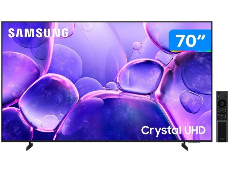 Smart TV Samsung 70" 4K Crystal UHD
