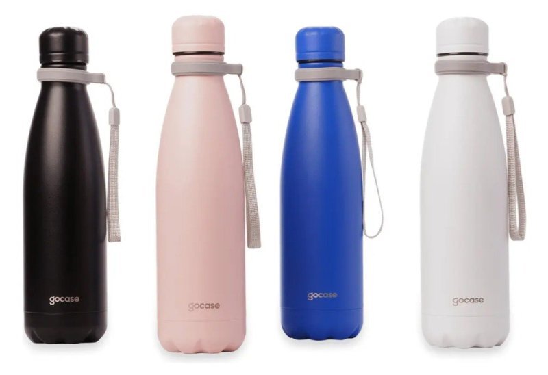 Garrafa Térmica Gocase Urban Inox Parede Dupla Isolada 500ml