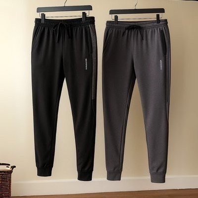 Kit 2 Calças Masculinas Jogger Tactel Com Elastano Academia
