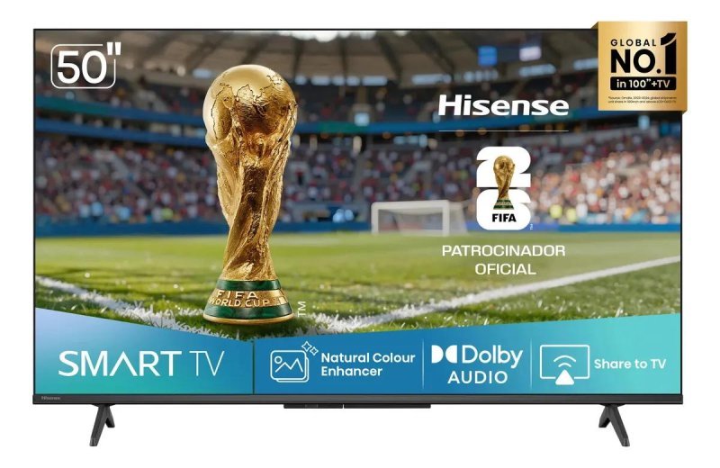 Smart TV Hisense 50” FHD HDR10 50A4NV