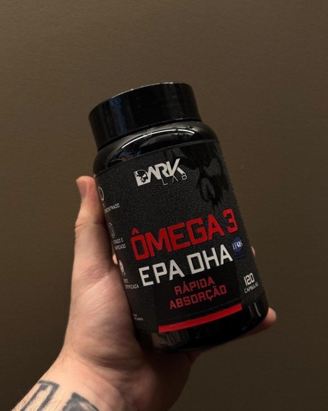Ômega 3 Epa Dha 120 Cápsulas Dark Lab