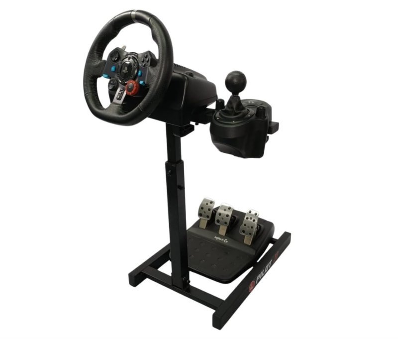 LimaRace Suporte Para Volantes Pilot J1 USB Preto - PC, PS3, PS4, XBOX 360, ONE