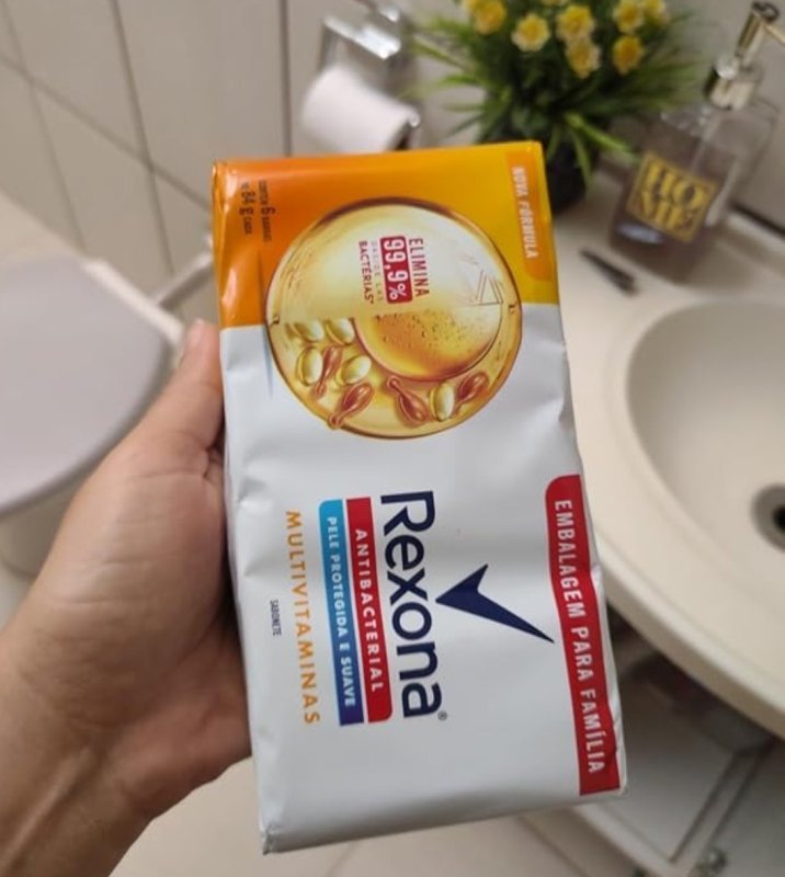 Rexona Sabonete Em Barra Multivitaminas 84G 6 Barras