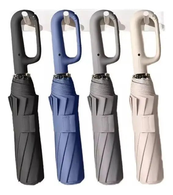 Guarda-Chuva Automático Reforçado – Proteção Contra Vento