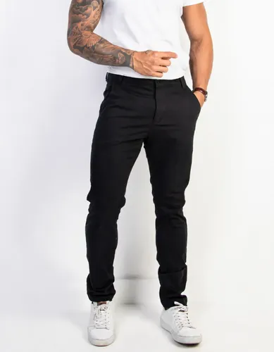 Calça Sarja Social Masculina Esporte Fino Com Elastano