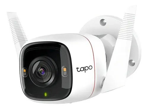Câmera de segurança TP-Link Tapo C320WS 2K 4MP WiFi Branco IP66