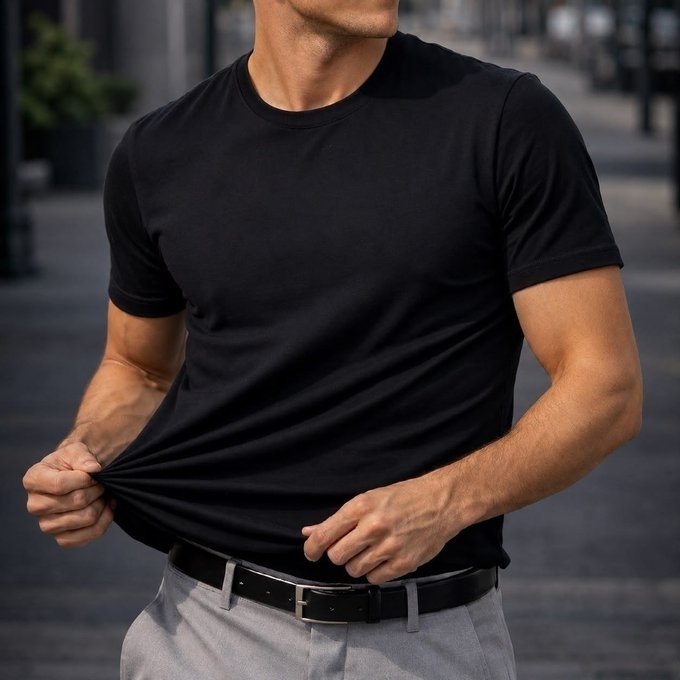 Camiseta Modal Malha Peruana + Frete Grátis
