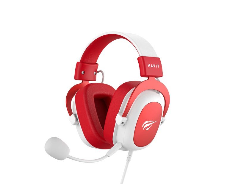 Havit Headphone Fone de Ouvido H2002d Red, Gamer, com Microfone