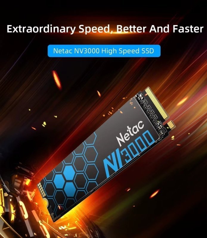 Ssd Nvme Netac 250Gb