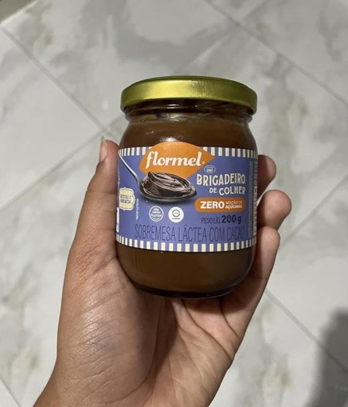Brigadeiro de Colher FLORMEL Zero Açúcar 200 gramas
