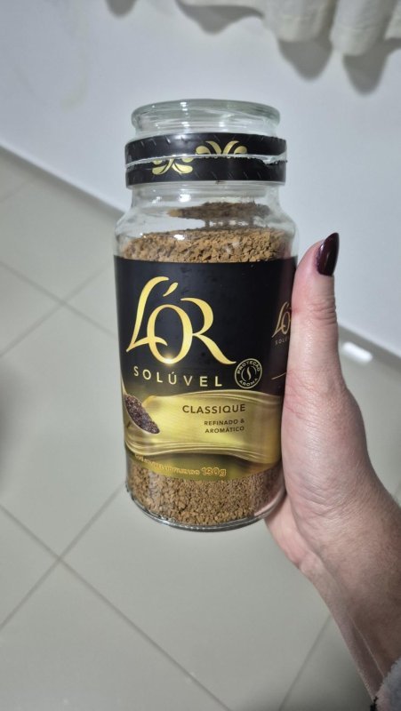 L'or Café Solúvel Classique Pote De Vidro 130g + Frete Grátis