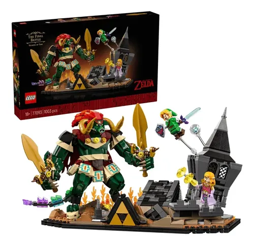 LEGO Zelda - Batalha Final em Ocarina of Time