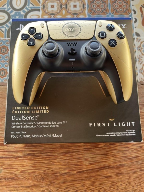 Controle sem fio PlayStation DualSense™ – Edição Limitada 007 First Light