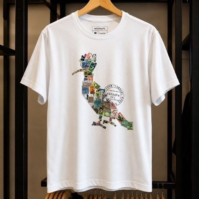 Camiseta Algodão Pica Pau Selo Reserva
