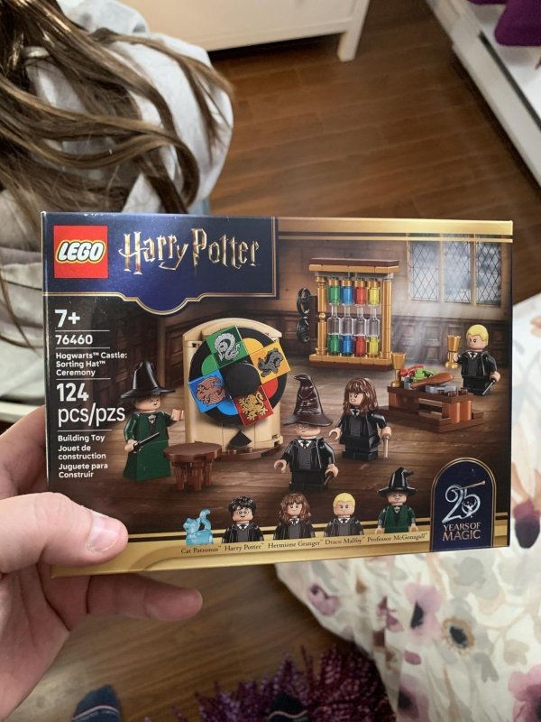 LEGO Harry Potter O Castelo de Hogwarts Cerimônia do Chapéu Seletor 76460