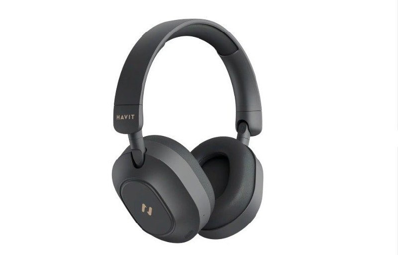 Headphone Havit H668bt Anc Híbrido Bluetooth 5.4 Bateria 80h Preto