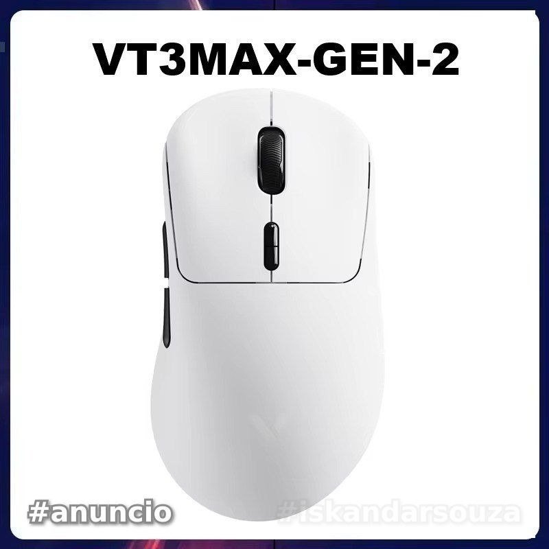 Rapoo VT3 MAX v2 PAW3398 26000 DPI Mouse Sem Fio 8000hz