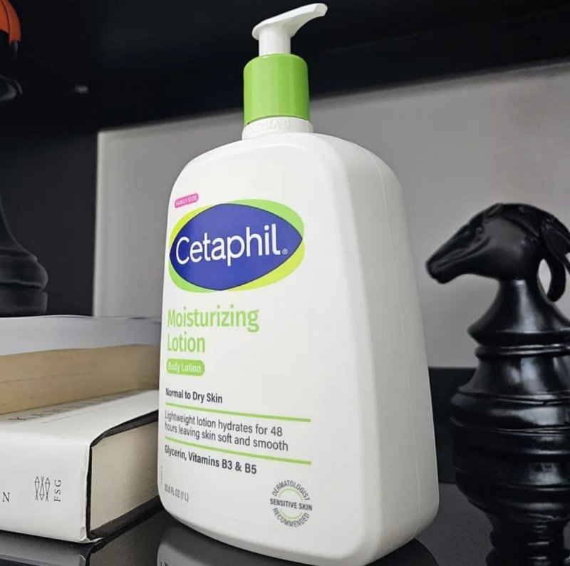 Cetaphil Loção Hidratante para Pele Sensível, Normal a Seca 1L