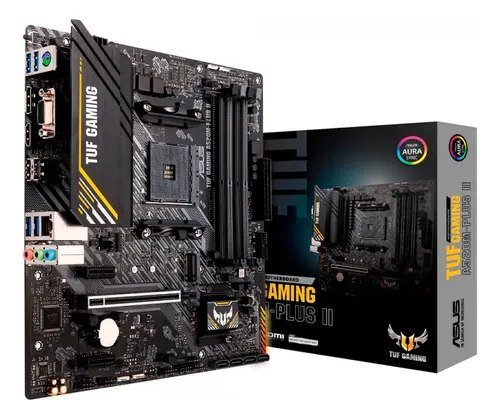 Placa Mãe Asus Tuf Gaming A520m-plus Ii Ddr4 Preto