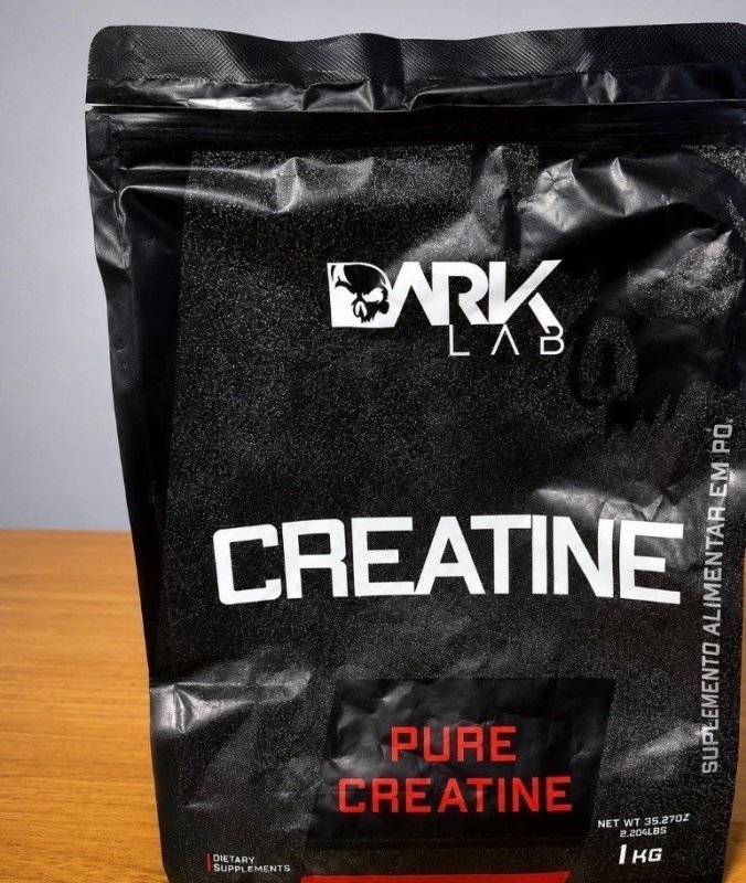 Creatina Monohidratada Pura 1kg Dark Lab Unidade Sem sabor