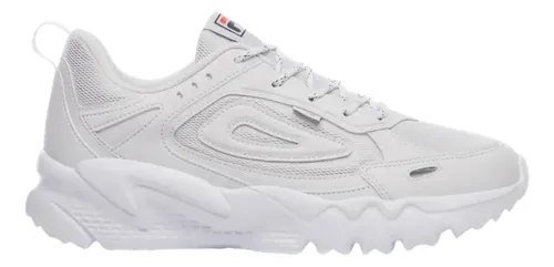 Tênis Masculino Fila Venture Tracer Lite Casual Original Branco Geométrico 39 Br