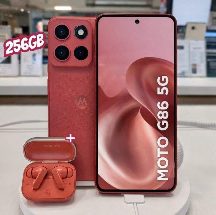 Smartphone Motorola Moto G86 5g + Moto Buds - 256gb 8gb Ram