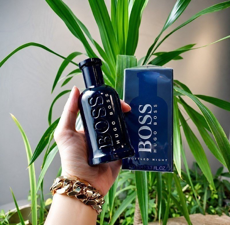 Perfume Hugo Boss Bottled Night Masculino Eau De Toilette 100Ml