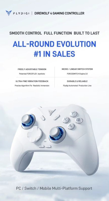 Controle Flydigi Direwolf 4