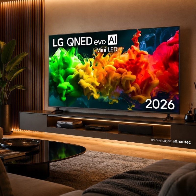 Smart Tv 55" LG QNED Evo Mini LED QNED80