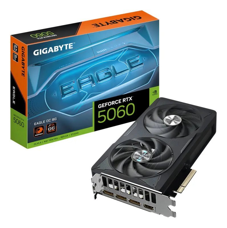Gigabyte RTX 5060 Eagle OC 8GB GDDR7 128bits - Placa de Vídeo