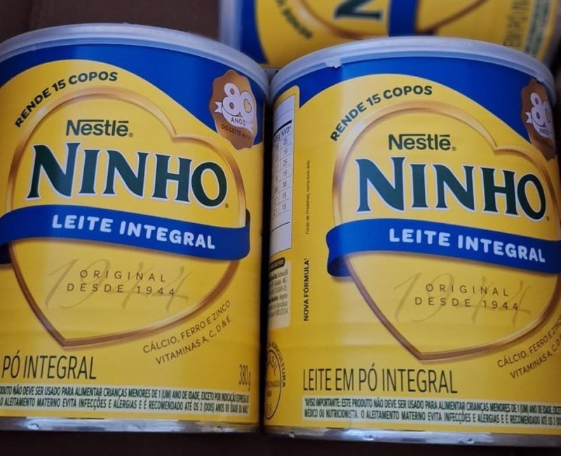 Leite Pó Integral Ninho Lata 380g