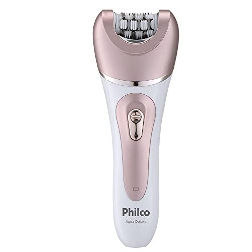 Philco Depilador PDP01R Aqua Deluxe 5 em 1 Sem Fio Bivolt capa massageadora