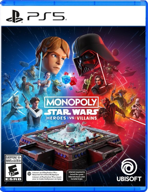 Monopoly Star Wars Heroes vs Villains PS5 + Frete Grátis