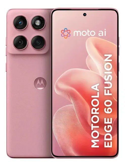 Motorola Edge 60 Fusion 5G - 256GB 8GB RAM - Câmera 50MP Sony - Rosa