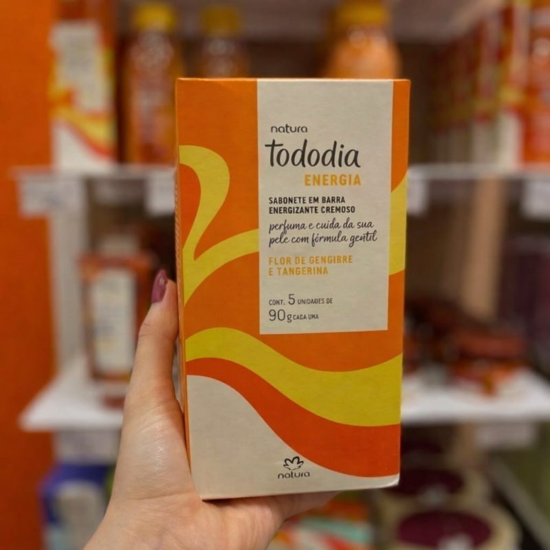Sabonete Tododia Flor De Gengibre E Tangerina