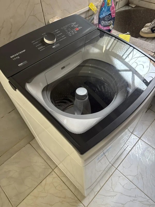 Máquina de Lavar Brastemp 14Kg Smart Sensor- BWJ14AB