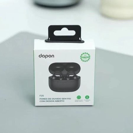 Fone Open Ear Dapon DPF25 Bluetooth 6.0 Sem Fio com Microfone