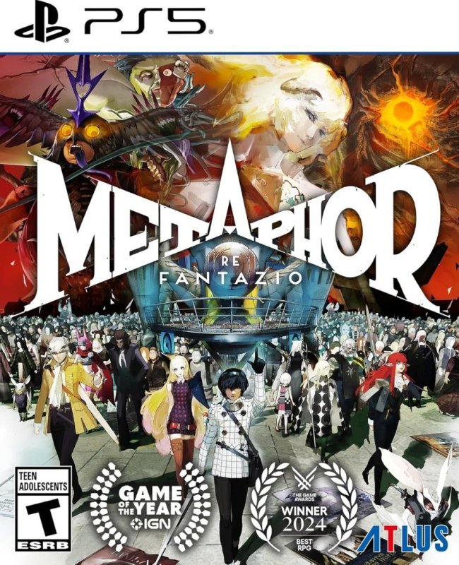 Jogo Metaphor ReFantazio, Mídia Física, PS5