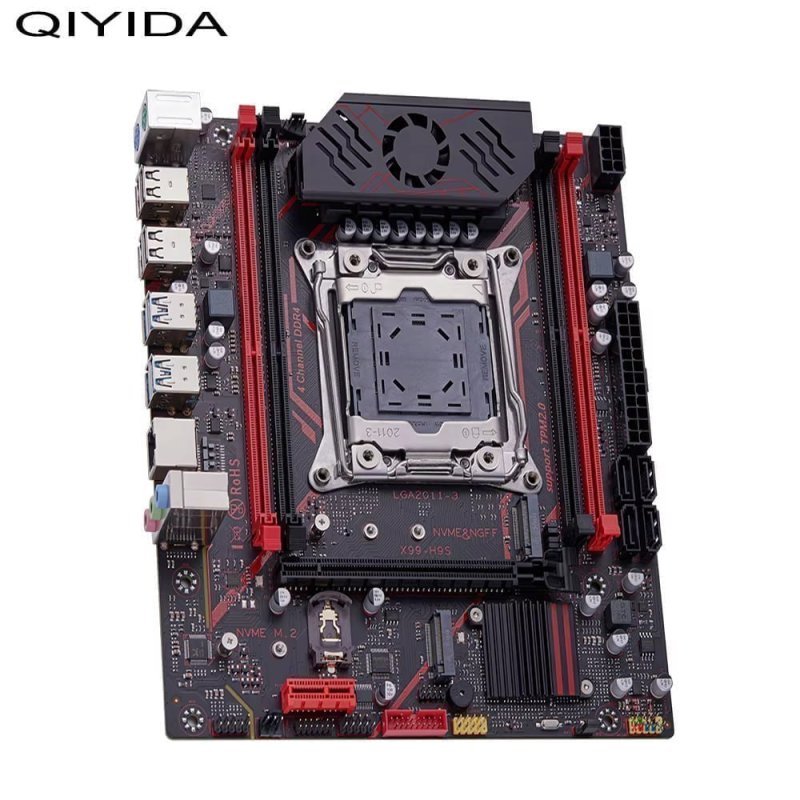 Placa Mãe Qiyida X99 H9s (Quad Channel) Chipset C612