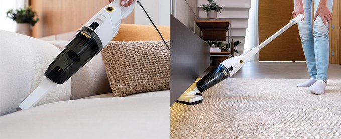Aspirador de Pó Vertical Kärcher 2 em 1 1000W 220V