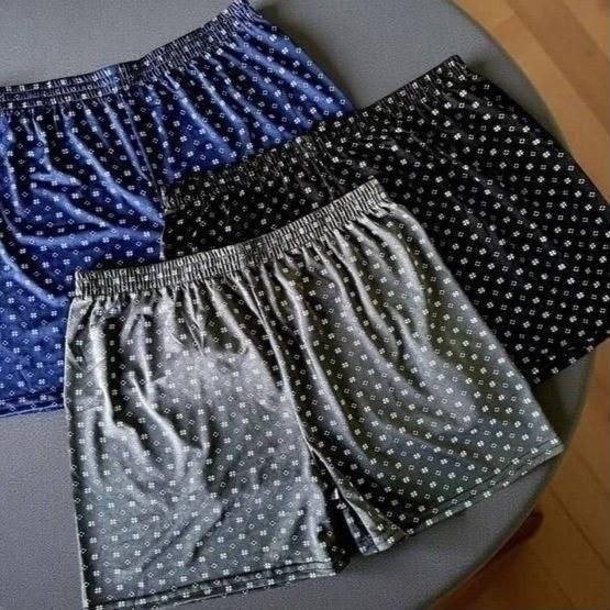 Kit 3 Samba Canção De Liganete Cueca Short Malha Fria Pijama