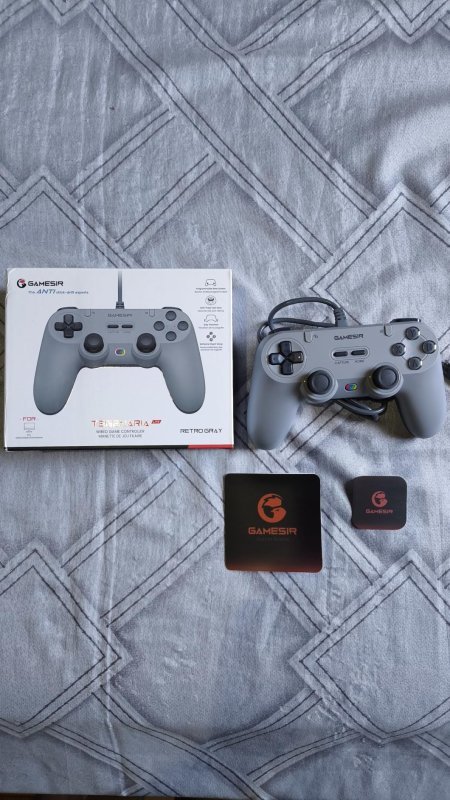 Controle com Fio GameSir Tegenaria Lite para Switch, PC, Android, iOS e Steam