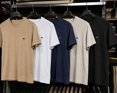 Kit 4 Camisas Gola Polo Piquet Masculina Slim Casual
