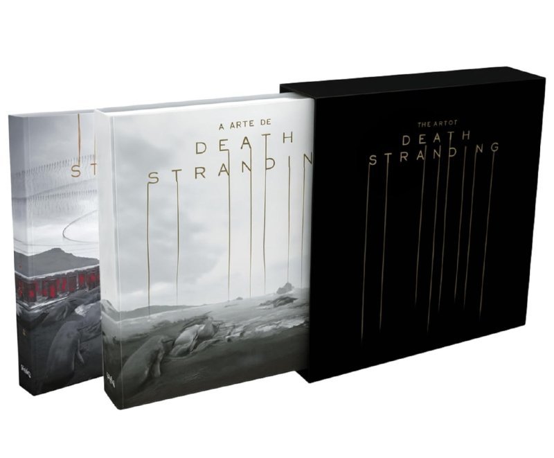 Artbook Death Stranding 1 e 2 Edição Limitada de Colecionador